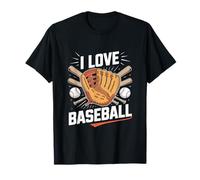 J'aime la Passion et Le Jeu du Baseball T-Shirt