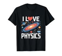 J'aime la Physique, Les Sciences planétaires, Le Cosmos T-Shirt Graphique avec Valeur