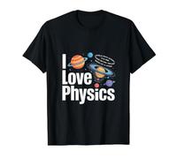 J'aime la Physique, passionné de planètes cosmiques T-Shirt Graphique avec Valeur