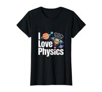 J'aime la Physique, passionné de planètes cosmiques T-Shirt Graphique avec Valeur