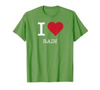 J'aime la Pluie, J'aime la Pluie T-Shirt, Homme, Herbe, 3XL