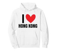 J'aime la Ville insulaire de Hong Kong, la Chine, l'asie, l'architecture Urbaine Sweat à Capuche