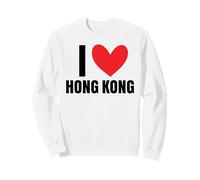 J'aime la Ville insulaire de Hong Kong, la Chine, l'asie, l'architecture Urbaine Sweatshirt