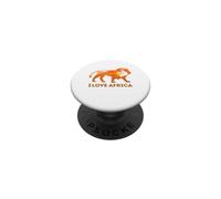 J'aime l'Afrique, Africa Safari PopSockets PopGrip Adhésif