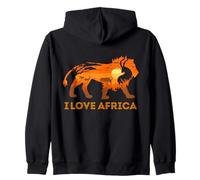 J'aime l'Afrique, Afrique Safari Sweat à Capuche