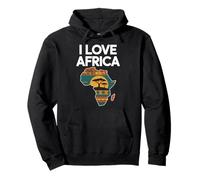 J'aime l'Afrique, Le Continent Africain, la fierté Sweat à Capuche