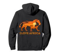 J'aime l'Afrique, safari en Afrique Sweat à Capuche