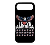 J'aime l'Amérique Eagle Wings Stars Coque pour iPhone Air