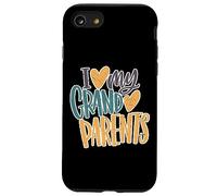 J'aime l'appréciation de Mes Grands-Parents, de Mon Grand-père et de ma Grand-mère Coque pour iPhone SE (2020) / 7/8