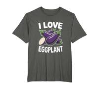 J'aime l'art original des légumes à l'aubergine T-Shirt