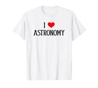 J'aime l'astronomie Je suis Amoureux de l'astronomie Spatiale, de la Galaxie et des étoiles T-Shirt