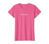 J'aime l'aube T-Shirt, Femme, Rose Chiné, S