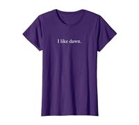 J'aime l'aube T-Shirt, Femme, Violet, 3XL