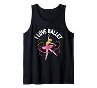 J'aime Le Ballet, la Danse Gracieuse et Artistique Débardeur