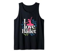 J'aime Le Ballet, Une Expression de Danse élégante Débardeur