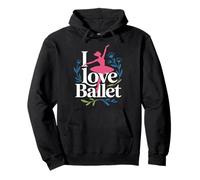 J'aime Le Ballet, Une Expression de Danse élégante Sweat à Capuche