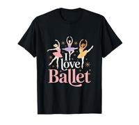 J'aime Le Ballet, Une Expression de Danse Gracieuse T-Shirt