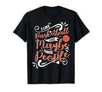 J'aime Le Basket-Ball et Peut-être 3 Personnes T-Shirt