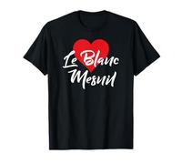 J'aime Le Blanc-Mesnil France Femmes Coeur T-Shirt