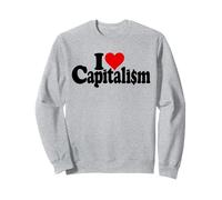 J'aime Le CAPITALISME du CŒUR, Les CAPITALISTES, Les MARCHÉS Libres Sweatshirt