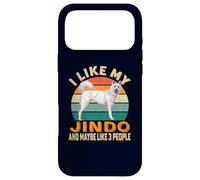 J'aime Le Chien coréen Jindo et Peut-être 3 Personnes pour Enfants, Femmes et Hommes Coque pour iPhone 17 Pro Max