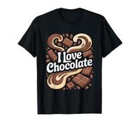 J'aime Le Chocolat, Les Amoureux du Cacao sucré T-Shirt