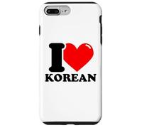 J'aime Le coréen Coque pour iPhone 7 Plus/8 Plus