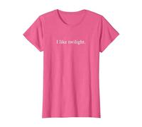 J'aime Le crépuscule T-Shirt, Femme, Rose Chiné, L