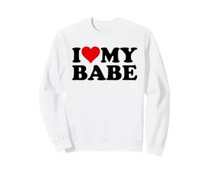 J'aime Le CŒUR DE MA Petite Amie, Mon Petit AMI Sweatshirt