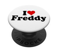 J'AIME LE CŒUR FREDDY FRED FREDERICK ALFRED PopSockets PopGrip Adhésif
