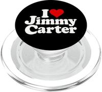 J'aime Le CŒUR Jimmy Carter PopSockets PopGrip pour MagSafe