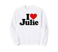 J'aime Le CŒUR Julie Juliette Jules Sweatshirt