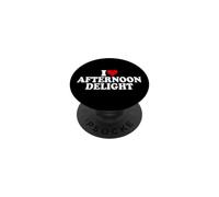 J'aime Le cœur, l'après-midi, la Joie de l'après-midi PopSockets PopGrip Adhésif