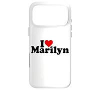 J'aime Le CŒUR Marilyn Mary Coque pour iPhone 17 Pro Max