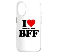 J'aime Le CŒUR, Mes Meilleurs Amis pour Toujours Coque pour iPhone 17