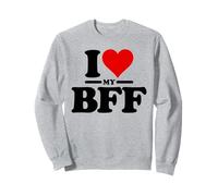 J'AIME LE CŒUR, MES MEILLEURS AMIS POUR TOUJOURS Sweatshirt