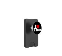 J'aime Le CŒUR Theo Theodore PopSockets PopWallet pour MagSafe