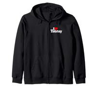 J'aime Le CŒUR Tolstoy Leo Sweat à Capuche