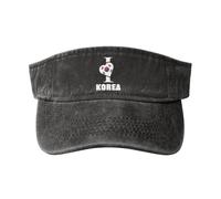 J'aime Le Drapeau Coréen Visière De Tennis Visières De Soleil Protection Solaire Évacuation Visière Sport pour Loisirs Homme Pêche