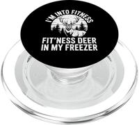 J'aime Le Fitness et la Chasse au cerf dans Mon congélateur PopSockets PopGrip pour MagSafe