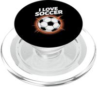 J'aime le football | Expression vibrante de ma passion PopSockets PopGrip pour MagSafe