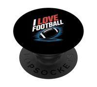 J'aime Le Football, Fans de Football américain, Team Pride PopSockets PopGrip Adhésif