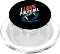 J'aime Le Football, Fans de Football américain, Team Pride PopSockets PopGrip pour MagSafe