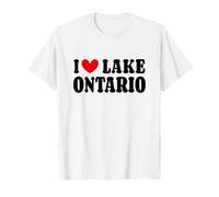 J'aime Le lac Ontario Nom drôle du lac Ontario T-Shirt