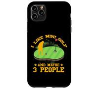 J'aime Le Mini Golf et Peut-être 3 Personnes Coque pour iPhone 11 Pro Max