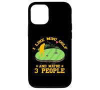 J'aime Le Mini Golf et Peut-être 3 Personnes Coque pour iPhone 12/12 Pro