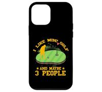 J'aime Le Mini Golf et Peut-être 3 Personnes Coque pour iPhone 12 Mini