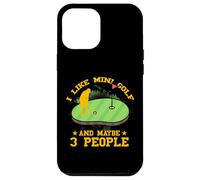 J'aime Le Mini Golf et Peut-être 3 Personnes Coque pour iPhone 12 Pro Max