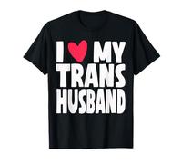 J'aime Le Mois de la fierté de Mon Mari Trans transgenre T-Shirt