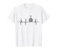 J'aime le monocyclisme Ligne d'impulsion monocycliste T-Shirt